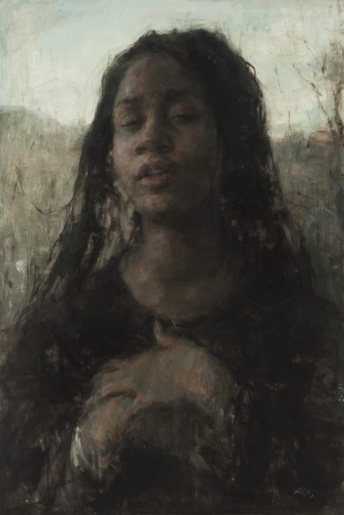 Ron Hicks The Realization 30x24 oil