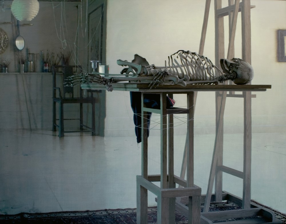 Daniel Sprick Skeleton Table 48x60