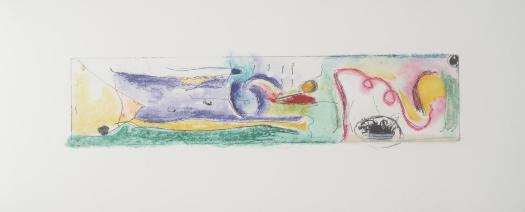 Helen Frankenthaler no title lithograph collection of the Tate Modern