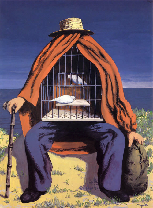 Magritte The Therapist surrealism