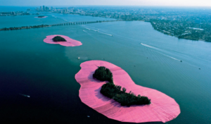 Christo and Jeanne-Claude Surrounded Islands