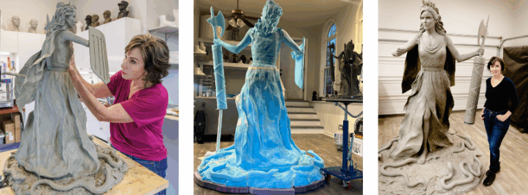 Using technology in sculpture